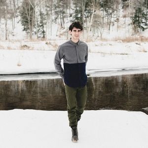 NWT United By Blue Men's Banff Colorblock Wool Shirt Size M